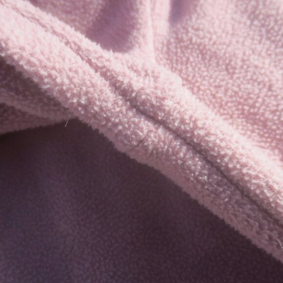 Ladies Pastel Pink Bench Fleece Pullover Hoodie - Size Small. - Picture 7 of 12